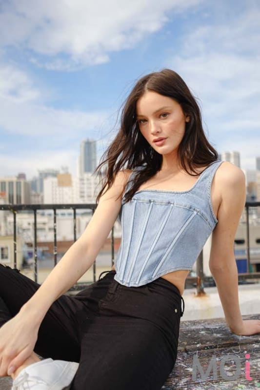 Denim Top