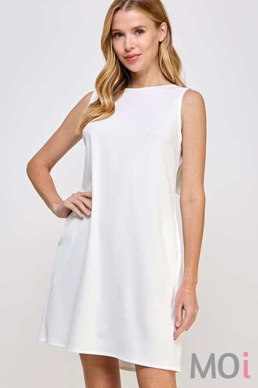 Bow Back Dress