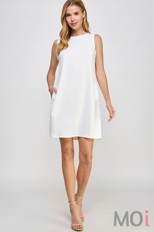 Bow Back Dress