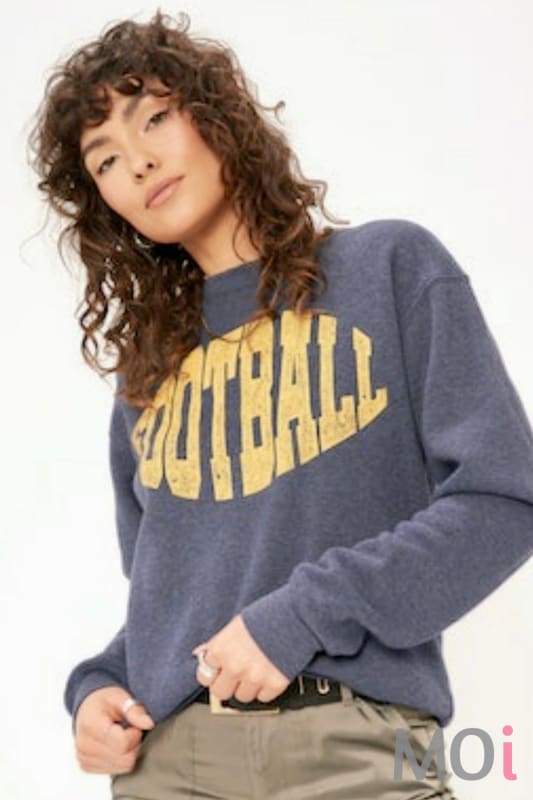 Project Social T Football Sweatshirt