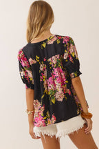 Floral Print Blouse
