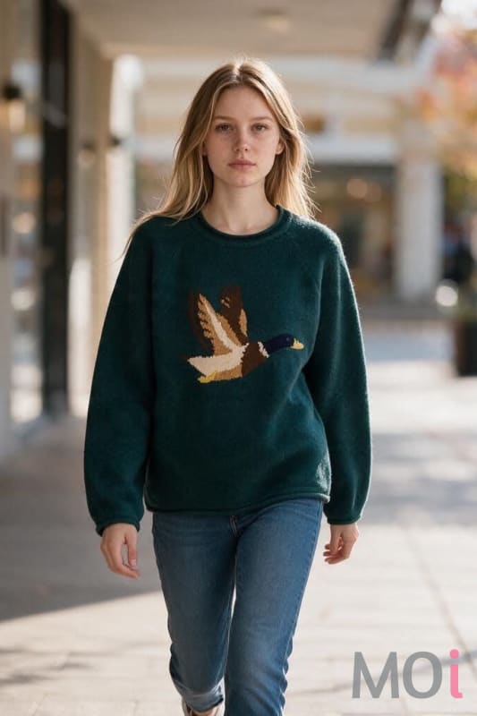 Mallard in Flight Sweater