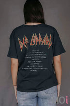 Def Leppard High N Dry Tee
