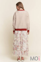 Dachshund Color Block Sweater