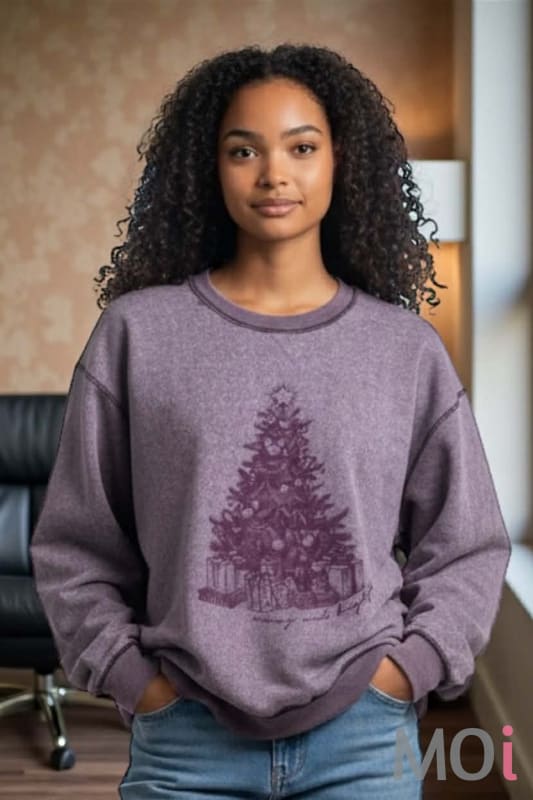 Merry & Bright Inside Out Sweathshirt