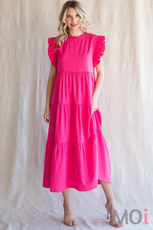 Midi Dress Pink