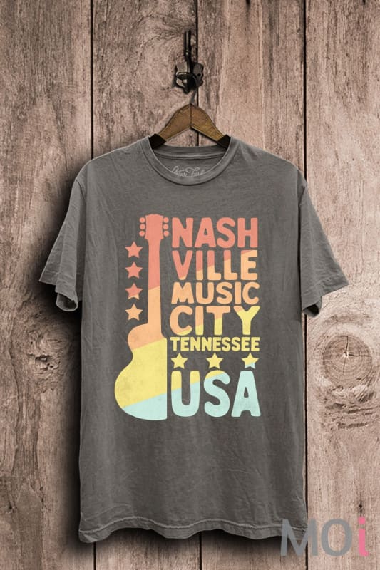 Nashville Music City USA Graphic