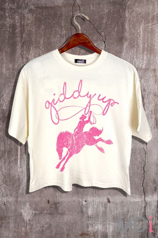 Giddy Up Graphic Crop