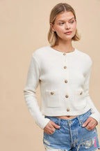 Cardigan With Baroque Buttons