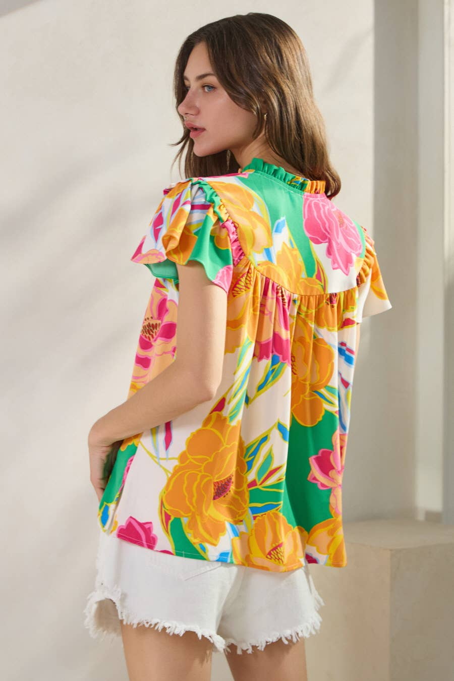 Floral Patterned Blouse