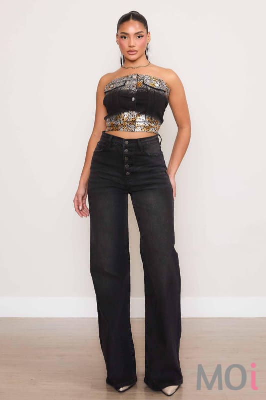 Your Everyday Wide Leg Jeans