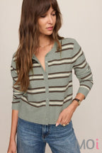 Z Supply Median Stripe Cardigan