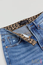 Tummy Control High Rise Wide Leg Jeans