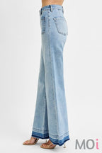 High Rise Wide Leg Jeans