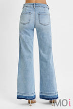 High Rise Wide Leg Jeans