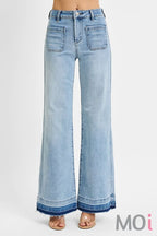 High Rise Wide Leg Jeans