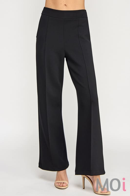 High Waist Pull On Pants