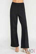 High Waist Pull On Pants