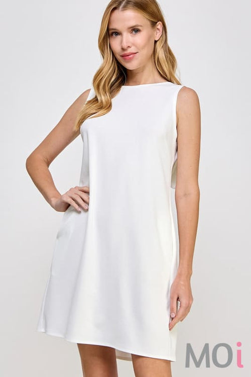 Bow Back Dress