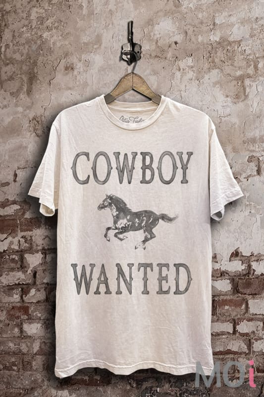 Cowboy Wanted Graphic