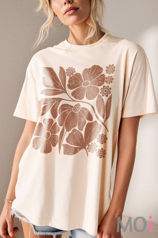 Vintage Wildflower Vibes Graphic