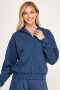 Fleece Classic Fit Full Zip Up Hoodie