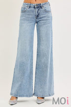 Risen Low Rise Wide Leg Jean