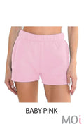 Fleece High Waisted Shorts