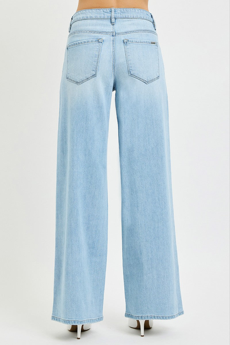 Risen Slouchy Wide Jeans