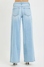 Risen Slouchy Wide Jeans