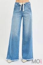 High Rise Wide Jeans