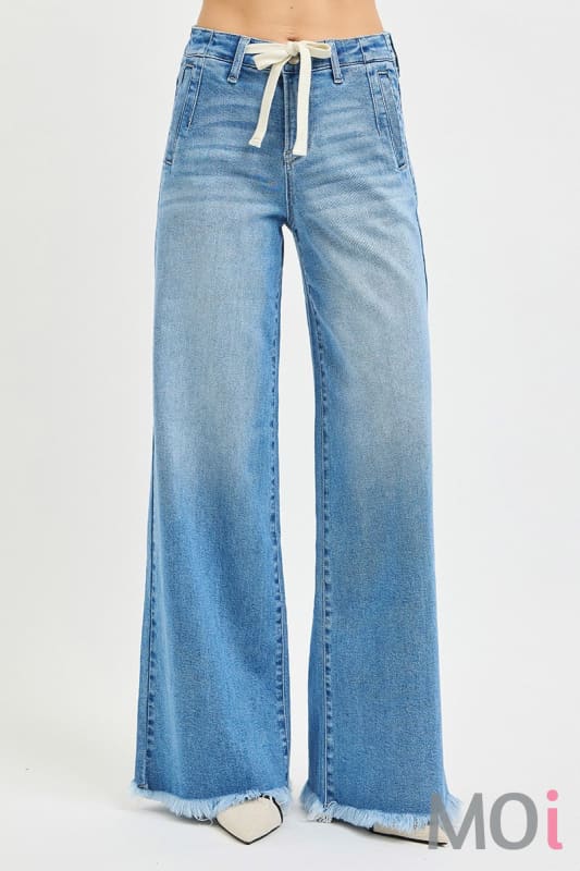 High Rise Wide Jeans