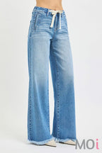High Rise Wide Jeans