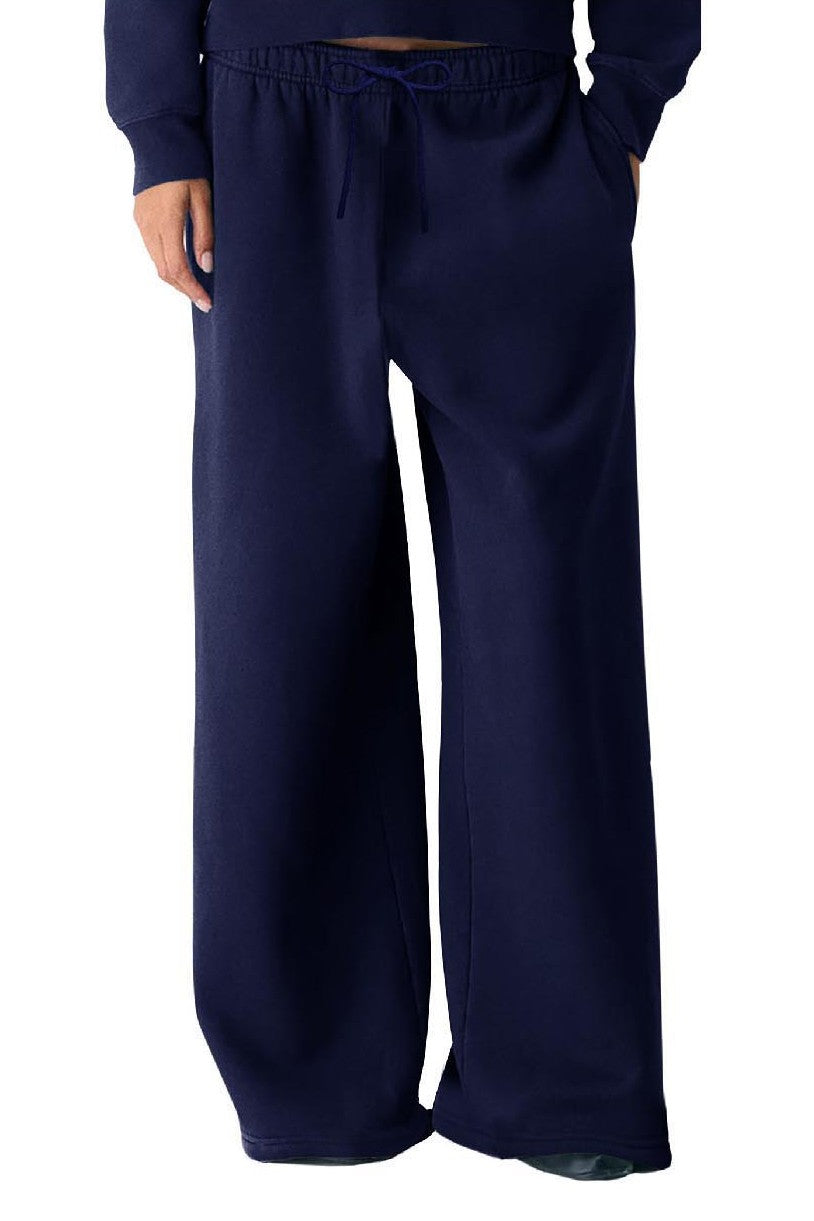 Fleece Oversized Mid Rise Sweatpants