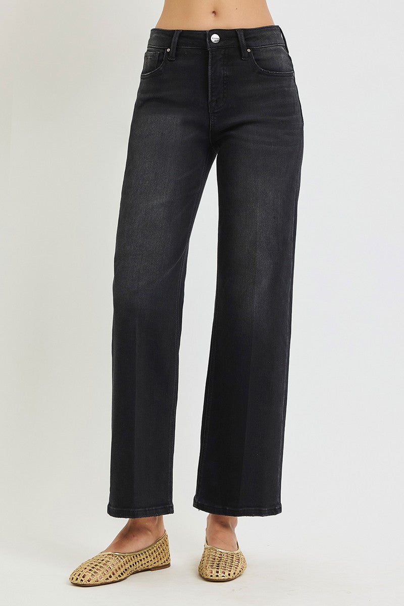 Tummy Control High Rise Ankle Straight