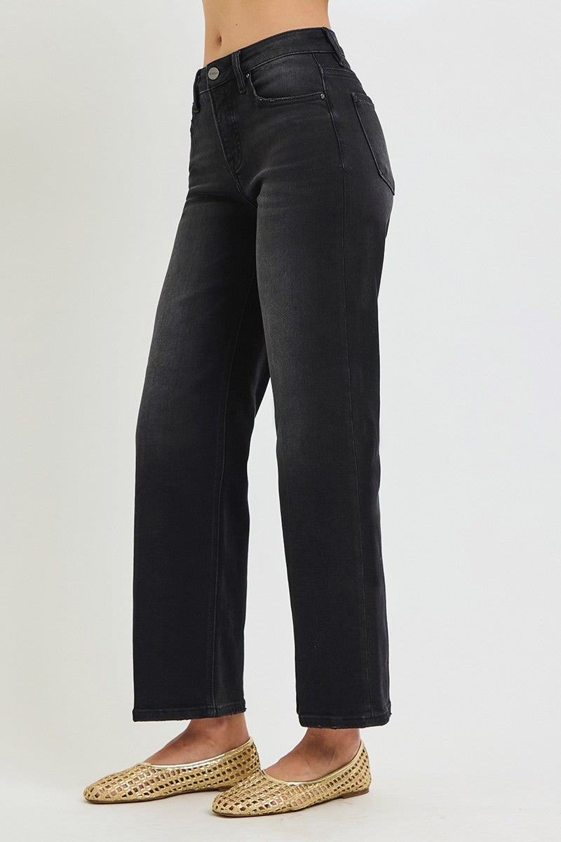 Tummy Control High Rise Ankle Straight