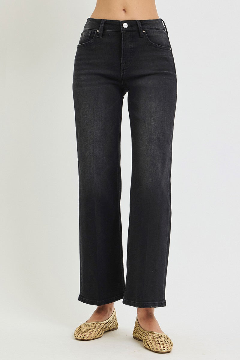 Tummy Control High Rise Ankle Straight