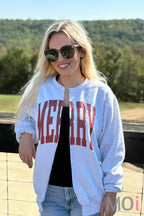 Merry Inside Out Split Sweatshirt