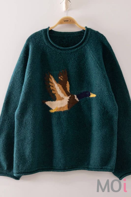 Mallard in Flight Sweater