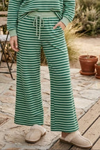 Soft Touch Lightweight Stripe Henley Top
