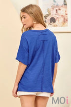 Basic Short Sleeve Cotton Top Apparel & Accessories