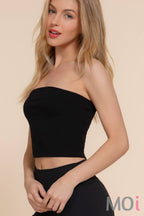 Crop Tube Cotton Jersey Top