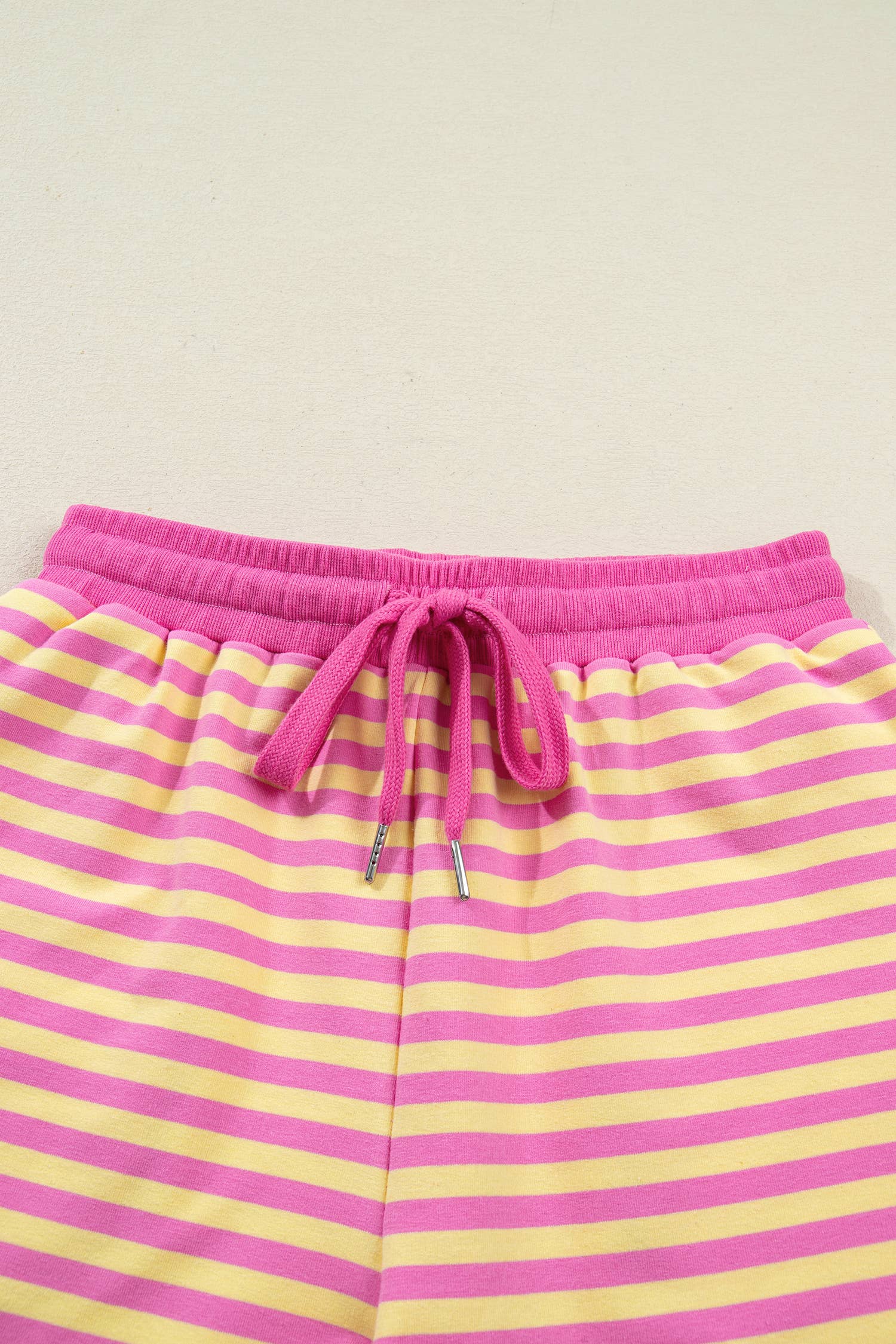 Stripe Drop Shoulder Boxy Top