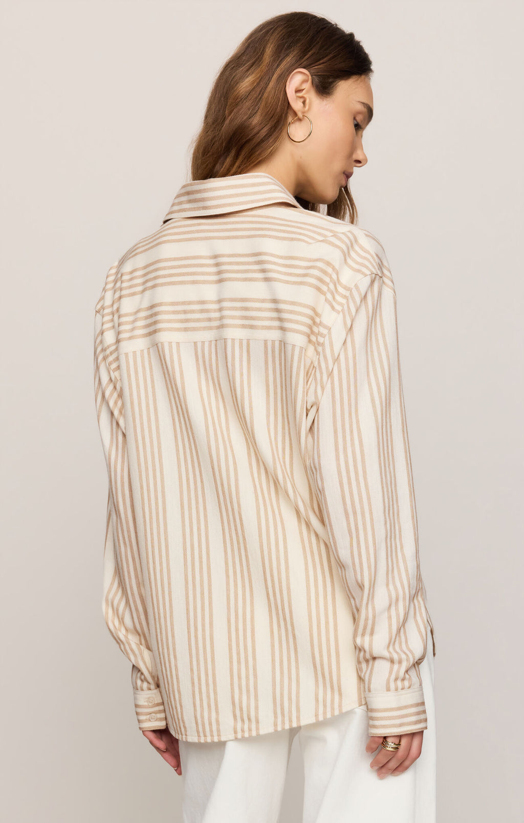 Z Supply Reese Button Up Stripe Top