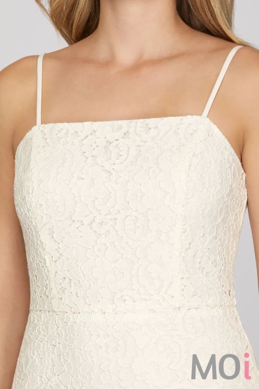 Lace Tube Dress