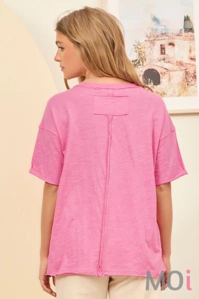 Basic Short Sleeve Cotton Top Apparel & Accessories