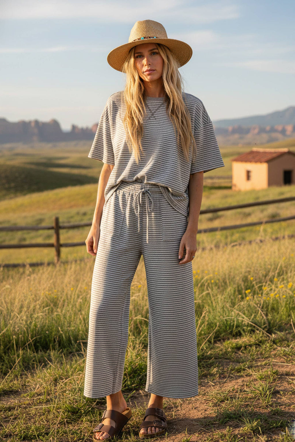 Striped Knit Top