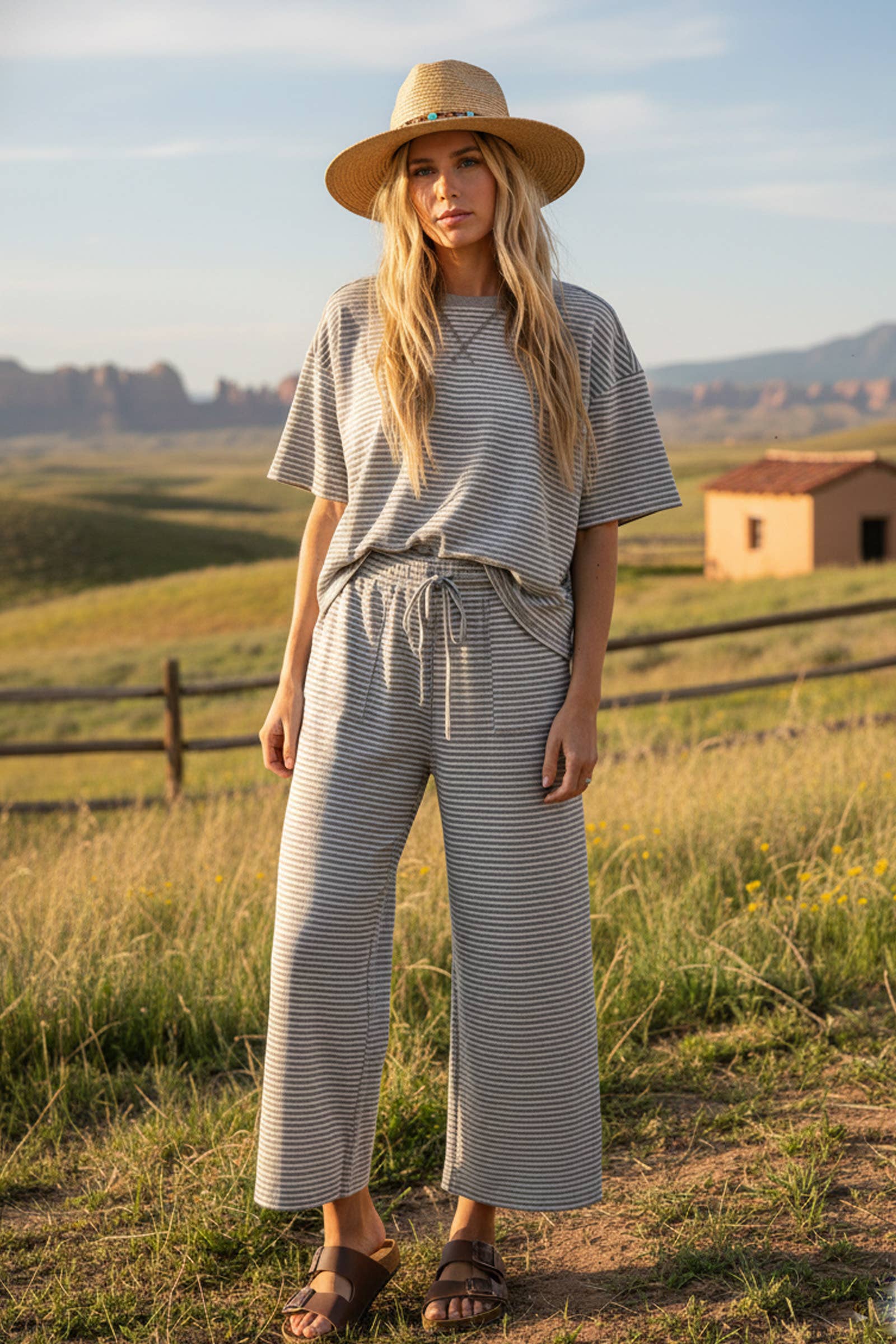 Striped Knit Top