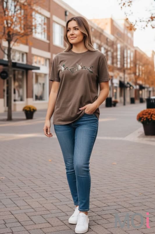 Flying Mallard Comfort Colors Graphic Tee