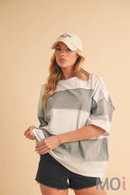 Polly Color Block Top